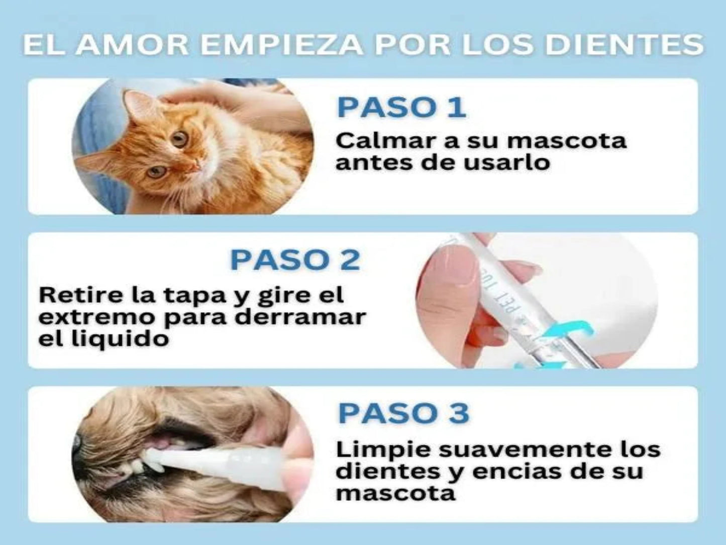 CEPILLO DE DIENTES PARA MASCOTAS