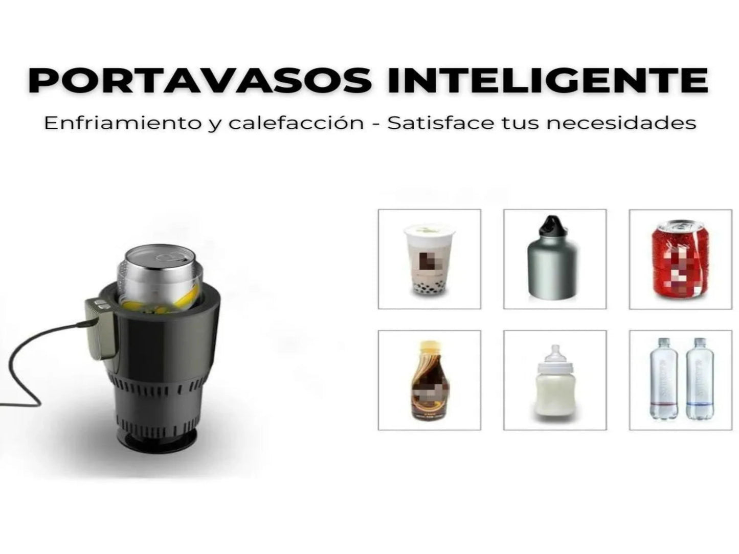 PORTAVASOS INTELIGENTE PARA CARRO