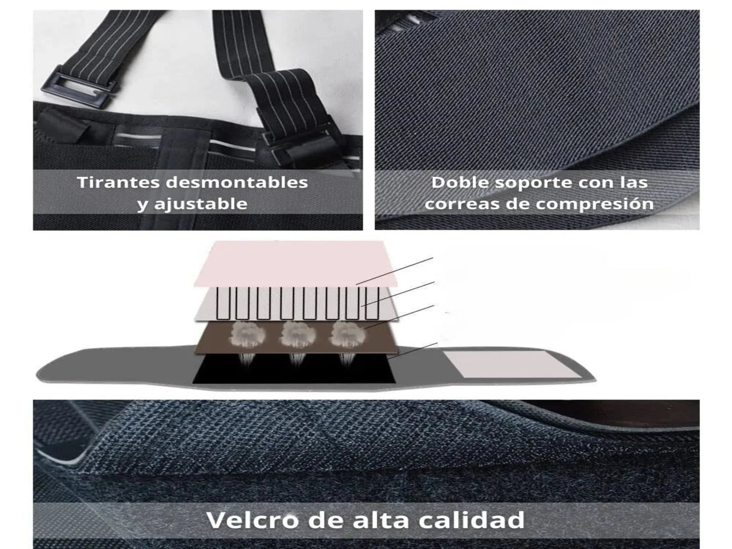 SOPORTE LUMBAR AJUSTABLE